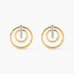 Boucles D'oreilles Pendantes Or Jaune Agafya Diamants - Pendantes Femme | Marc Orian