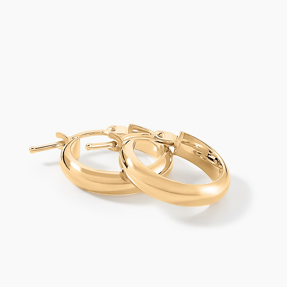 Cr&eacute;oles Shalana Or Jaune - Cr&eacute;oles Femme | Marc Orian