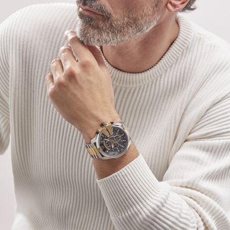Montre Diesel Mega Chief Noir - Montres Homme | Marc Orian