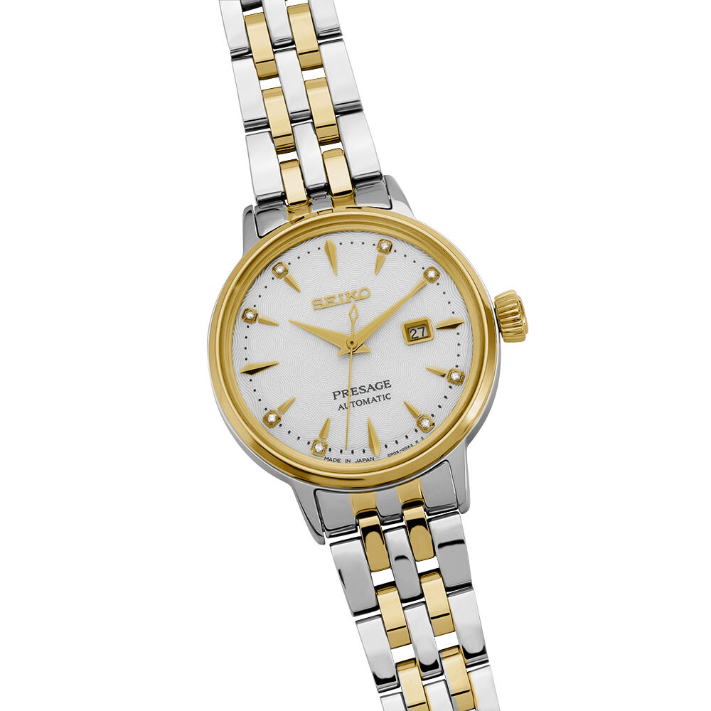 Montre Seiko Presage Cocktail Champagne - Montres automatiques Femme | Marc Orian
