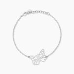 Bracelet Geltrude Argent Blanc - Bracelets fantaisie Femme | Marc Orian
