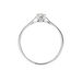 Bague Solitaire Or Blanc Solenia Diamant - Solitaires Femme | Marc Orian