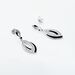 Boucles D'oreilles Pendantes Liv Argent Blanc Oxyde De Zirconium - Pendantes Femme | Marc Orian