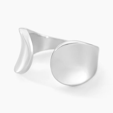 Bague Two Argent Blanc - Bagues grosses Famille | Marc Orian