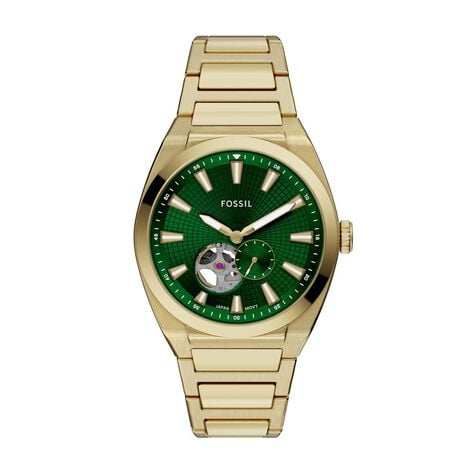Montre Fossil Everett Automatic Vert - Montres automatiques Homme | Marc Orian