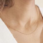 Cha&icirc;ne Imanie Maille Singapour Or Jaune - Chaines Femme | Marc Orian