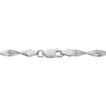 Collier Ciana Torsade Diamante Argent Blanc - Colliers fantaisie Femme | Marc Orian