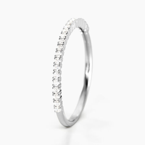 Alliance Julietta Or Blanc Oxyde De Zirconium - Alliances duo Femme | Marc Orian