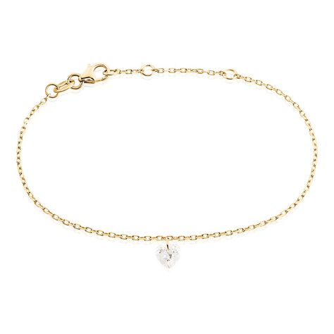Bracelet Crush Plaqué Or Jaune Oxyde De Zirconium - Bracelets chaînes Femme | Marc Orian