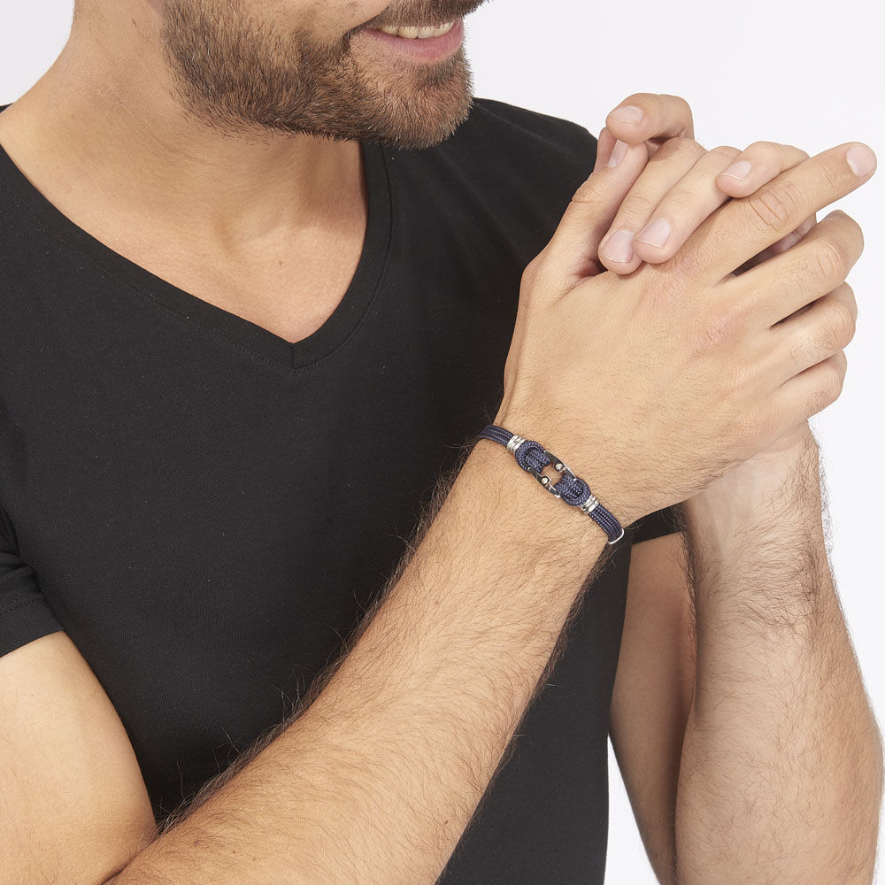 Bracelet Mariska Acier Bicolore - Bracelets cordons Homme | Marc Orian