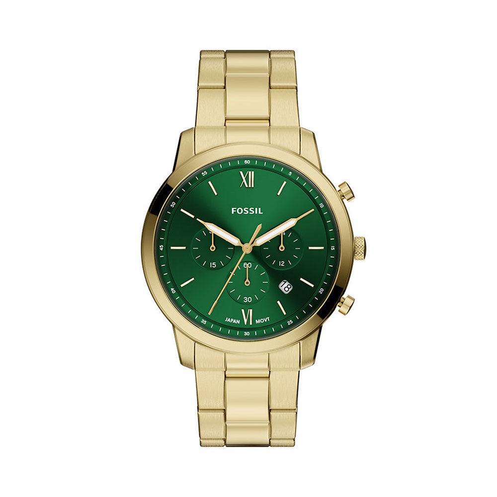 Montre Fossil Neutra Chrono Vert - Montres &eacute;tanches Homme | Marc Orian