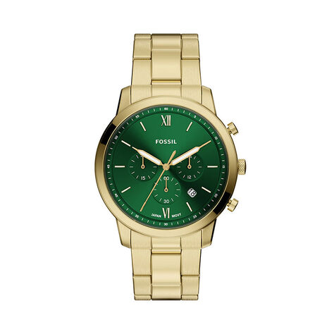 Montre Fossil Neutra Chrono Vert - Montres &eacute;tanches Homme | Marc Orian