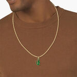 Collier Lacoste Arthor Acier Jaune - Colliers ete Homme | Marc Orian