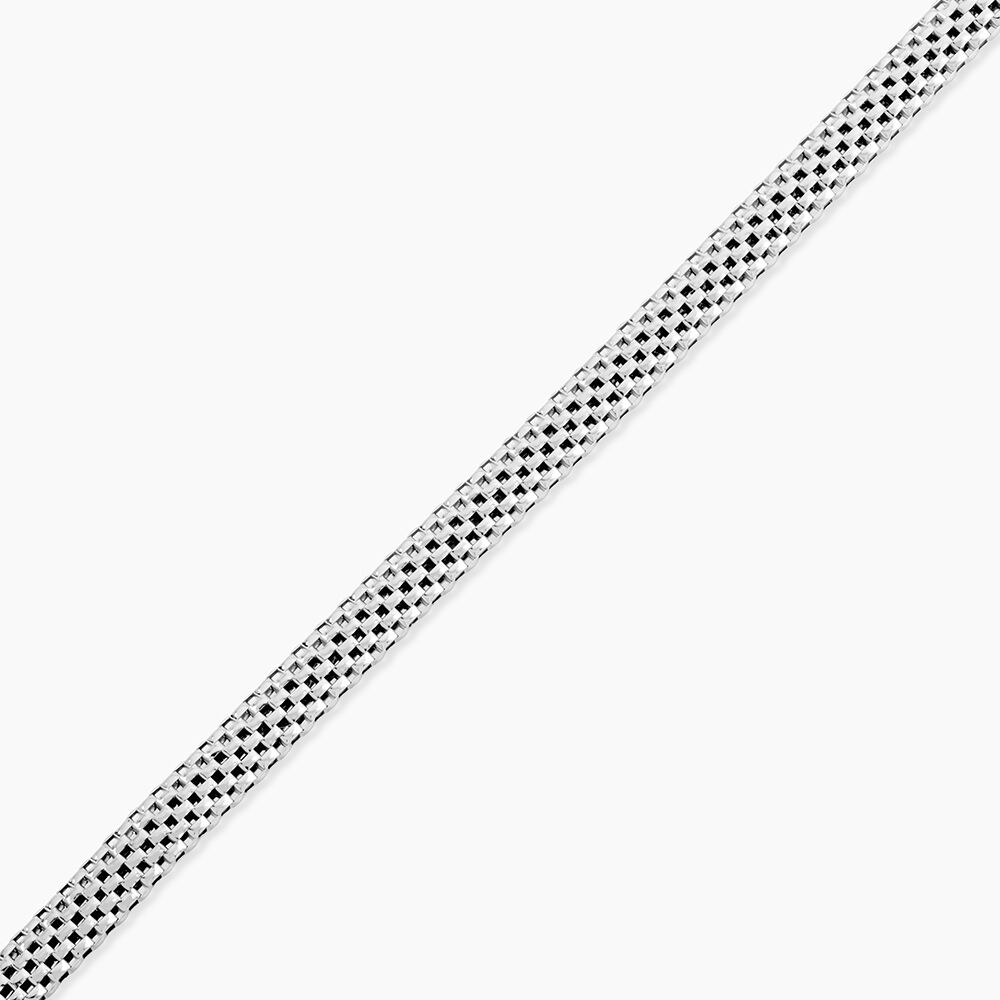 Bracelet Christine Argent Blanc - Bracelets fantaisie Femme | Marc Orian