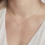 Pendentif Klementine Or Jaune Oxyde De Zirconium - Pendentifs Famille | Marc Orian