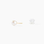 Boucles D'oreilles Suki Or Jaune Perle De Culture - Boucles d'oreilles mariage Femme | Marc Orian