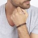Bracelet Luciene Or Acier Bicolore - Bracelets cuir Homme | Marc Orian
