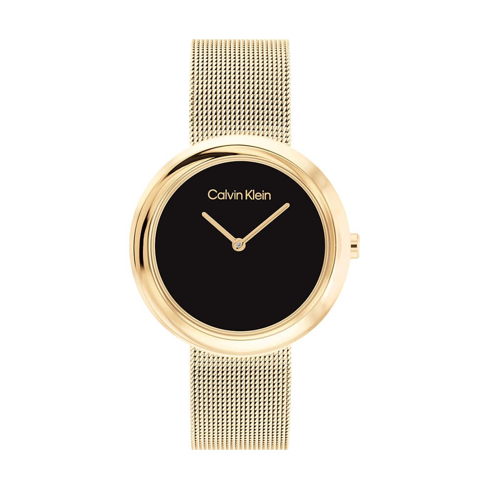 Montre Calvin Klein Twisted Bezel Noir - Montres &eacute;tanches Femme | Marc Orian