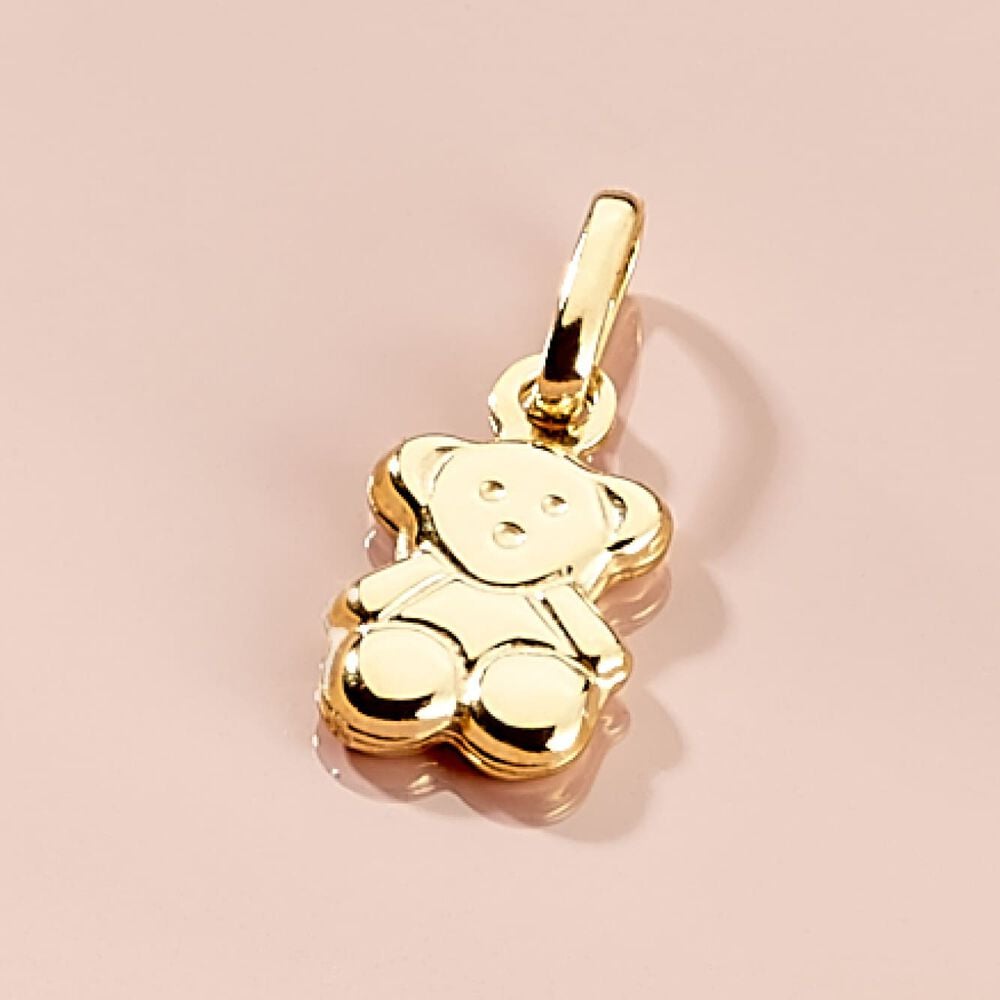 Pendentif Songea Ourson Or Jaune - Pendentifs Enfant | Marc Orian
