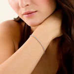 Bracelet Ambra Acier Blanc - Bracelets cha&icirc;nes Femme | Marc Orian