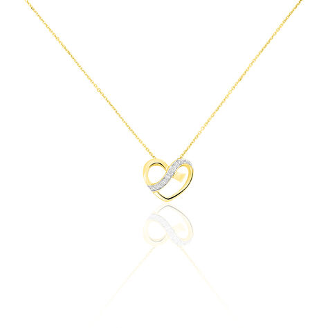 Collier Juliane Or Jaune Diamant - Colliers avec pierres Femme | Marc Orian