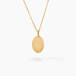 Pendentif Hikaru Or Jaune - Bijoux personnalis&eacute;s Famille | Marc Orian