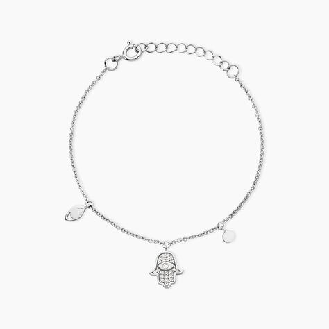 Bracelet Argent Basten Oxydes De Zirconium - Bracelets fantaisie Femme | Marc Orian