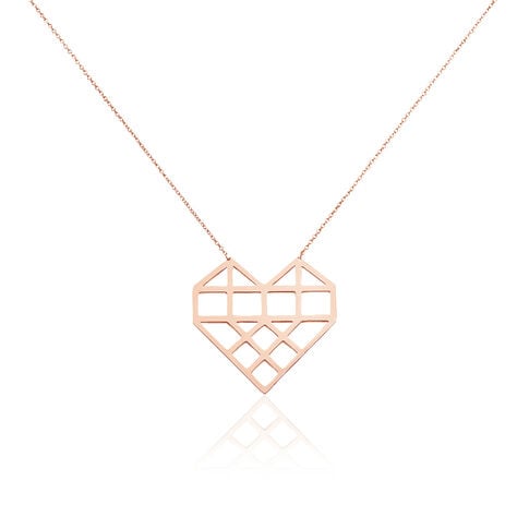 Collier Angeles Acier Rose - Sautoirs Femme | Marc Orian