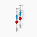 Boucles D'oreilles Pendantes Behati Argent Blanc Corail Turquoise - Pendantes Femme | Marc Orian