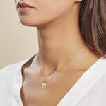 Pendentif Ange Nuage Or Jaune - Bijoux personnalis&eacute;s Famille | Marc Orian