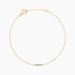 Bracelet Rosalin Or Jaune Diamant - Bracelets cha&icirc;nes Femme | Marc Orian