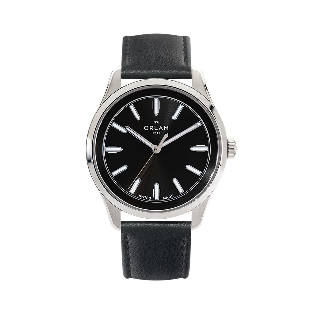 Montre Orlam Cadence Noir - Montres &eacute;tanches Homme | Marc Orian