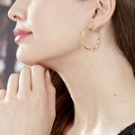 Cr&eacute;oles Falbala Or Jaune - Cr&eacute;oles Femme | Marc Orian