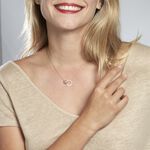 Collier Dita Argent Blanc Oxyde De Zirconium - Colliers avec pierres Femme | Marc Orian