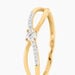 Bague Qiana Or Jaune Diamant - Solitaires Femme | Marc Orian