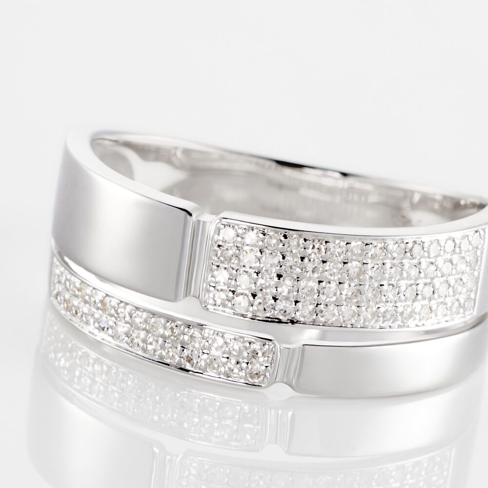Bague Sophia Or Blanc Diamant - Bagues pierres précieuses Femme | Marc Orian