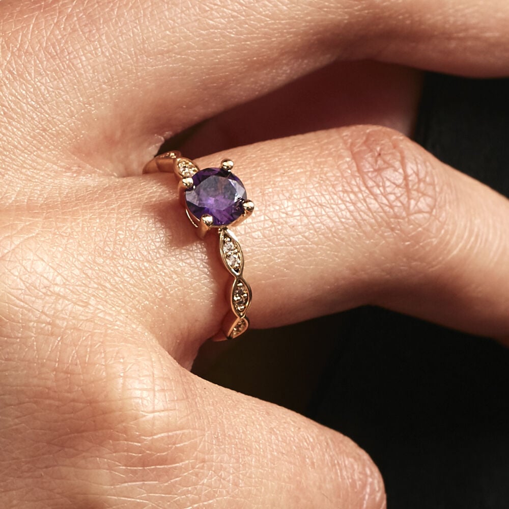 Bague Kurt Plaqué Or Jaune Oxyde De Zirconium - Bijoux fantaisie Femme | Marc Orian