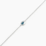 Bracelet Duchesse Argent Blanc Oxyde De Zirconium - Bracelets fantaisie Femme | Marc Orian