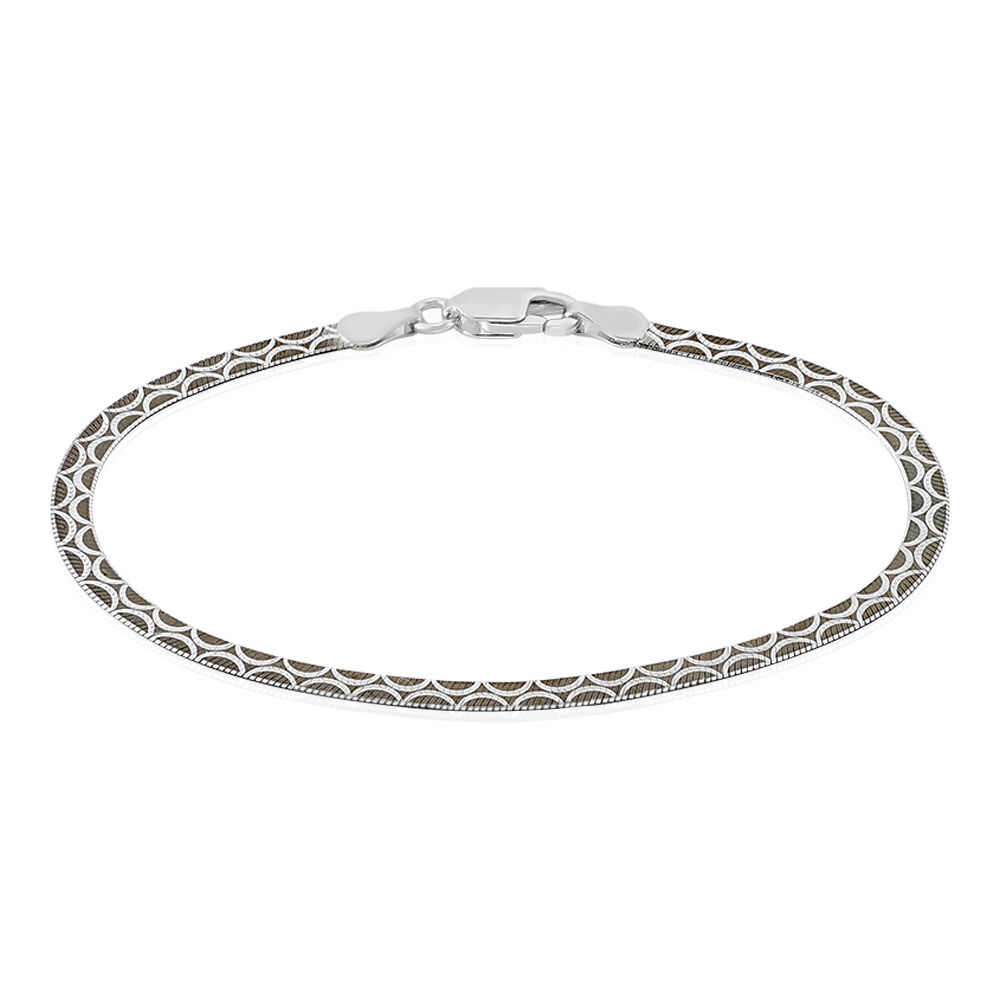 Bracelet Kalyane Argent Bicolore - Bracelets mailles Femme | Marc Orian