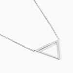 Collier Argent Blanc Fulop - Colliers fantaisie Femme | Marc Orian