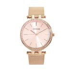 Montre Codhor Celinia Dor&eacute; Rose - Montres &eacute;tanches Femme | Marc Orian