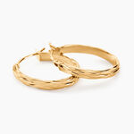 Cr&eacute;oles Ananas Or Jaune - Cr&eacute;oles Femme | Marc Orian