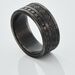 Bague Phebus Him Acier Noir - Bagues grosses Homme | Marc Orian