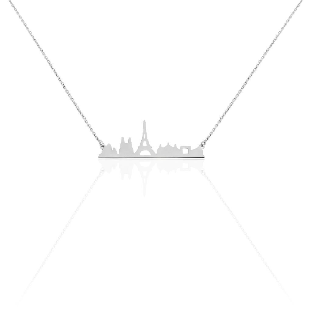 Collier Argent Blanc - Colliers Femme | Marc Orian