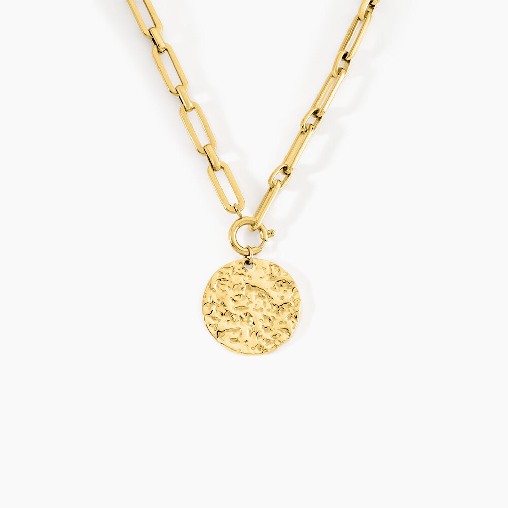 Collier Alixe Acier Jaune - Colliers fantaisie Femme | Marc Orian