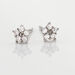 Boucles D'oreilles Puces Elais Etoile Or Blanc Oxyde De Zirconium - Puces Famille | Marc Orian