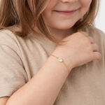 Bracelet Or Jaune Emilee Oxyde De Zirconium - Bracelets cha&icirc;nes Enfant | Marc Orian