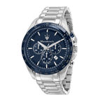 Montre Maserati Traguardo Bleu - Montres &eacute;tanches Homme | Marc Orian