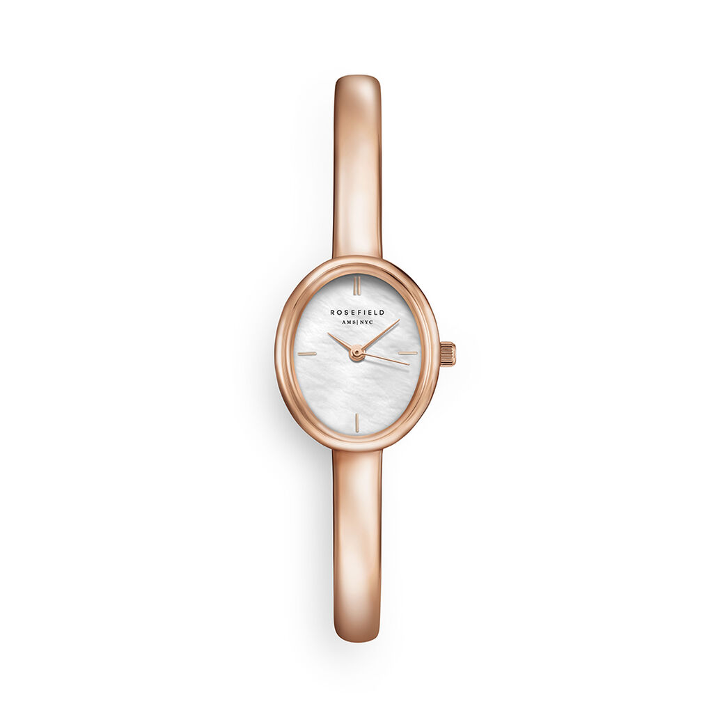 Montre Rosefield Studio Bangle Nacre Blanche - Montres &eacute;tanches Femme | Marc Orian