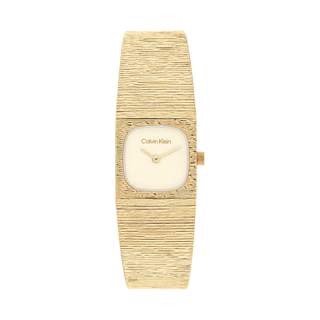 Montre Calvin Klein Sophisticated Square Champagne - Montres &eacute;tanches Femme | Marc Orian